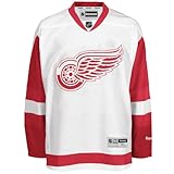 Detroit Red Wings Reebok Premier Youth Replica Road NHL Hockey Jersey ホワイト