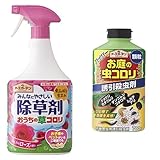 アース製薬 アースガーデン おうちの草コロリ スプレー 1000ml ふんわりローズの香り 虫コロリセット