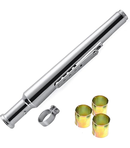 Amazon | Muchas sonrisas スリップオンマフラー バイク マフラー