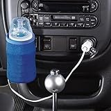 ポータブルカーキットベビーボトルウォーマー、車のシガーライタータイプ電気ウォーマー(18W,青)