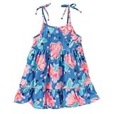 OSHKOSH(オシュコシュ) ティアードフローラルプリントチュニック トップス半袖Tシャツ 7歳【並行輸入】