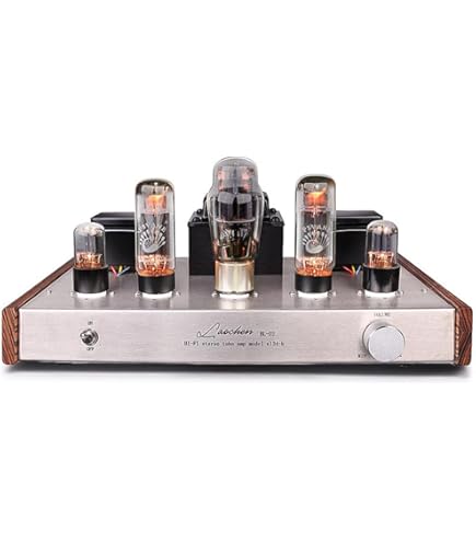 【最終値下げ】自作真空管 EL34・6N2　3球ステレオアンプ動作品美品 高級感溢れ】 Nobsound HiFi EL34 完全に手作り 真空管アンプ