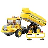 Generic 163pcsキッズ誕生日ギフトEnlightenレンガ教育おもちゃDumper Truck DIYおもちゃBuilding Blocks