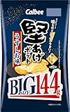 カルビー 堅あげポテトBIGうすしお味 144g×12袋 大容量 たっぷり パーティー おやつ おつまみ