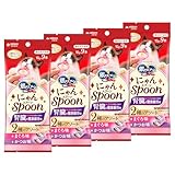 【まとめ買い】 銀のスプーン 猫用 おやつ にゃんSpoon 腎臓の健康維持用 2種のアソート まぐろ味・かつお味 [90g(10g×9本) ×4個]【ねこちゃん 専用設計 国産】