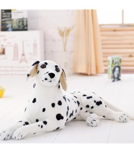 Amazon.co.jp: 犬 ダルメシアン ぬいぐるみ 可愛い 犬 ダルメシアン