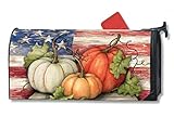 MailWraps Patriotic Pumpkin Mailbox Cover 01040 [並行輸入品]