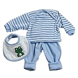 13inch Baby Doll Accessories 3 Pc. Play Set - Blue