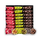 エール・エル プティワッフル 焼き菓子 お中元 夏 サマー スイーツギフト プレーン ショコラ 抹茶 個包装 (24個入り)