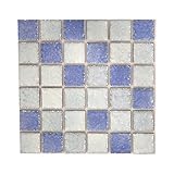 シール式モザイクタイルシート デコレ［ピュレ 1枚販売］ アンジェ 1枚サイズ：15cm×15cm Z3K