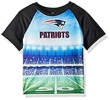 Gerber 子供服 NFL ニューイングランド・ペイトリオッツ ボーイズ 2018半袖スタジアムTシャツ ブラック 3T