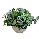 フェイク鉢植え人工盆栽花屋オフィス装飾
