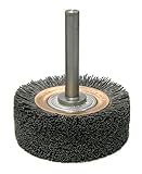 Weiler 86152 Bore-Rx Brush Deburring Tool, 3' ID, 0.55/120CG Crimped Fill, 3/8' Stem [並行輸入品]