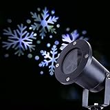 LED投影ライト レーザーランプ マルチカラー スノーフレークプロジェクター ライト 屋内・屋外用ライト スポットランプ クリスマス 感謝祭 新年と休日集会装飾LEDランプ 庭園灯 ガーデンライト 景