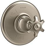 Kohler T72767-3M-BV Artifacts Rite-Temp pressure-balancing valve trim with prong handle, Less Valve,