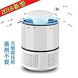 Sindax 蚊取り器 uv光源吸引式捕虫器 殺虫ライト 虫除け 害虫退治 USB給電式 薬剤不要 安全安心 超静音 省エネ 携帯便利 寝室 ベビルーム リビング 玄関 台所 アウトドア用 (ホワイト