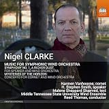 ナイジェル・クラーク:シンフォニック・ウィンズのための音楽集