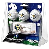 West Virginia Mountaineersゴルフボールギフトパックwithキャップツール