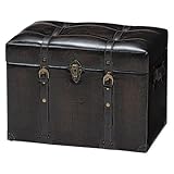 トランク型　収納スツール　ＳＩｓｉｍｃ0600001000ＤＢＲＩＳ　ダークブラウン