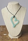 Teethease Heart Pendant Toy, Jade [並行輸入品]