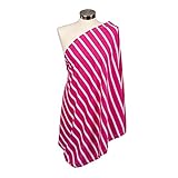 Itzy Ritzy Nursing Happens Infinity Breastfeeding Scarf, Pink Stripe by Itzy Ritzy [並行輸入品]