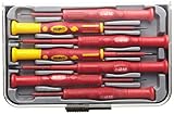 Morris Products 54232 Insulated Precision Screwdriver, 1,000 Volt, 7-Piece Set, Storage Case [並行輸入品]