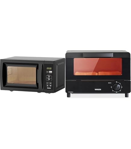 Amazon | 【セット買い】COMFEE` 電子レンジ 17L ターンテーブル 単