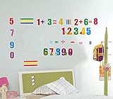bibitime DIY子供の教育デジタル壁ステッカー漫画保育園壁デカール数学数子供部屋ベッドルームの装飾 Reference 4328046032