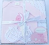 Baby Gift Set Blue or Pink -Fantastic Gift for newly born baby 0 to 3 months (PINK) by Kris X Kids