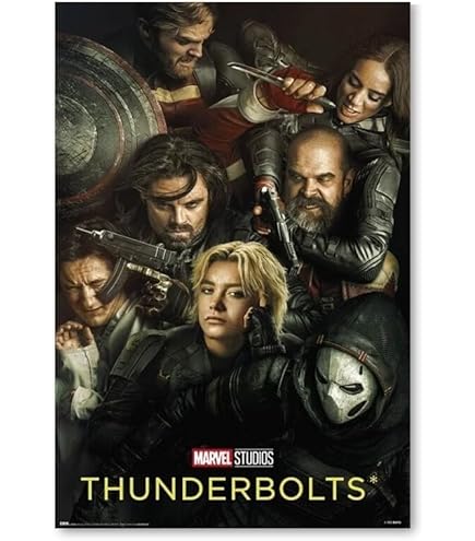 Amazon.co.jp: 映画ポスター サンダーボルツ Thunderbolts マーベル 11