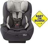 Maxi-Cosi CC133BWJ - Pria 70 Convertible Car Seat w Baby on Board Sign - Mineral Grey by Maxi-Cosi