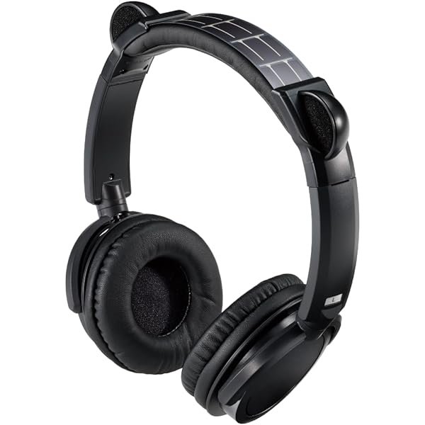 Amazon.co.jp: 頭にかけるだけ 集音ヘッド 音モア ピアノブラック電池