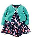 カーターズ Carter's 半袖ワンピース ＆ カーディガン 2点セット 2-Piece Bodysuit Dress & Cardigan Set 12M (72-78cm)