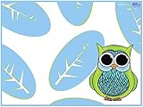 KidKusion High Chair Splat Mat, Owl by KidKusion [並行輸入品]