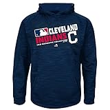 MLB ユース Authenticコレクション チームチョイス 霜降りフリースパーカー ユースSサイズ 8 クリーブランド・インディアンズ