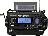 Kaito Voyager Pro KA600 デジタルソーラー発電 AM/FM/短波ラジオ NOAA天気緊急ラジオ Alert & RDS ブラック 並行輸入品