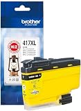 【純正品】 ブラザー インクカートリッジ LC-417XL Y（イエロー） 対応機種： MFC-J7600CDW/J7500CDW/J5800CDW/HL-J7010CDW