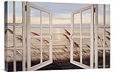 グローバルギャラリーSalt Air Breeze壁アート 24W x 16H in. ベージュ GCS-393952-1624-142