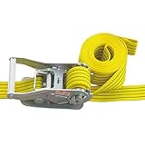 pa-man ベルト荷締機 J・Uフック(巾50mm　超高級　Pat.　固定1m　巻取5m) H551UJ