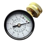 Rain Bird P2A Multi-Purpose Pressure Gauge, 3/4" Female Hose Thread, 0-200 PSI [並行輸入品]