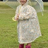 ヘミングス(Heming's)PAQUET キッズレインコート:フラワー(FLOWER/花柄)