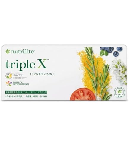 nutrilite triple X トリプルX レフィル Amazon | アムウェイ ニュートリライト トリプルX レフィル 詰め替え