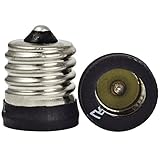 AWE-LIGHT 転換アダプターＥ17⇒Ｅ12口金電球ソケットE17-E12, 6個入り