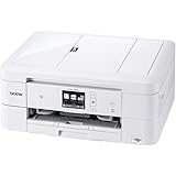 ブラザー A4インクジェット複合機 DCP-J982N-W (白モデル/ADF/有線・無線LAN/手差しトレイ/両面印刷/レーベル印刷)