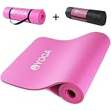 OYOGA ヨガマット エクササイズマット トレーニングマット ピラティスマット 収納ケース付...