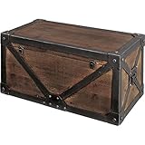 《Traver Furniture》ビンテージ風スタイル トランクM IW-982