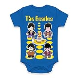 The BeatlesイエローSubmarine Baby Snapsuit カラー: ブルー