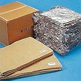 パック毛布 カロンエコ毛布(再生繊維) 約140×190cm 防炎協会認定品 8021