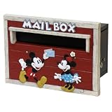 【Disneyディズニー】郵便ポスト 郵便受け カスタマイズポスト ミッキー＆ミニー SD-2222/SI-2281