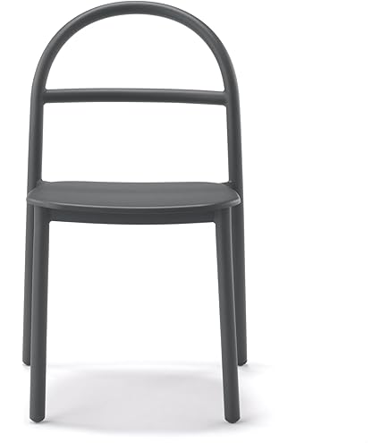 Amazon.co.jp: 無印良品 スチールチェア・樹脂座(ライトグレー) 48×50